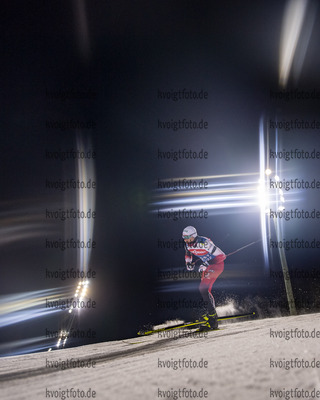 26.11.2021, xkvx, Biathlon IBU World Cup Oestersund, Training Women and Men, v.l. Magnus Oberhauser (Austria) in aktion / in action competes