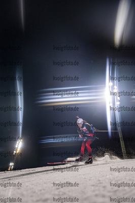 26.11.2021, xkvx, Biathlon IBU World Cup Oestersund, Training Women and Men, v.l. Sturla Holm Laegreid (Norway) in aktion / in action competes