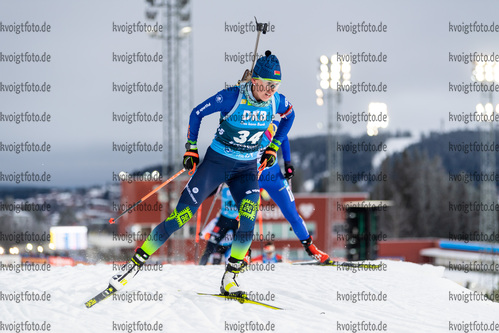27.11.2021, xkvx, Biathlon IBU World Cup Oestersund, Individual Women, v.l. Dzinara Alimbekava (Belarus) in aktion / in action competes