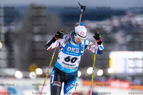 27.11.2021, xkvx, Biathlon IBU World Cup Oestersund, Individual Women, v.l. Eva Puskarcikova (Czech Republic) in aktion / in action competes