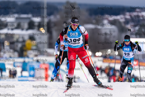 27.11.2021, xkvx, Biathlon IBU World Cup Oestersund, Individual Women, v.l. Christina Rieder (Austria) in aktion / in action competes