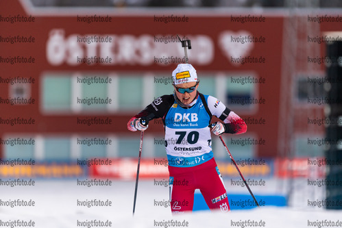 27.11.2021, xkvx, Biathlon IBU World Cup Oestersund, Individual Women, v.l. Anna Juppe (Austria) in aktion / in action competes
