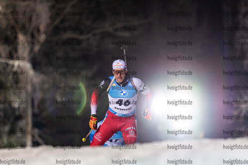 27.11.2021, xkvx, Biathlon IBU World Cup Oestersund, Individual Men, v.l. David Komatz (Austria) in aktion / in action competes