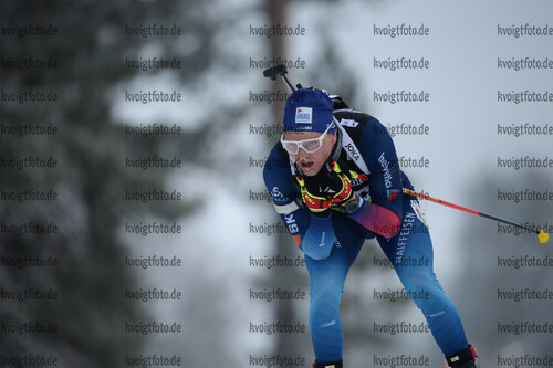 27.11.2021, xetx, Biathlon IBU Cup Idre, Sprint Men, v.l. Laurin Fravi (SWITZERLAND)