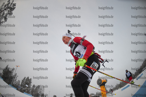 27.11.2021, xetx, Biathlon IBU Cup Idre, Sprint Men, v.l. Joachim Weel Rosbo (DENMARK)