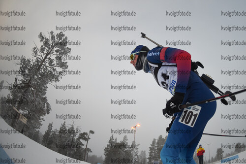 27.11.2021, xetx, Biathlon IBU Cup Idre, Sprint Men, v.l. Gion Stalder (SWITZERLAND)