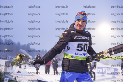 27.11.2021, xetx, Biathlon IBU Cup Idre, Sprint Men, v.l. Ilnaz Mukhamedzianov (RUSSIA)