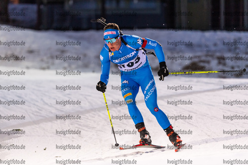 28.11.2021, xkvx, Biathlon IBU World Cup Oestersund, Sprint Men, v.l. Didier BIONAZ (Italy) in aktion / in action competes
