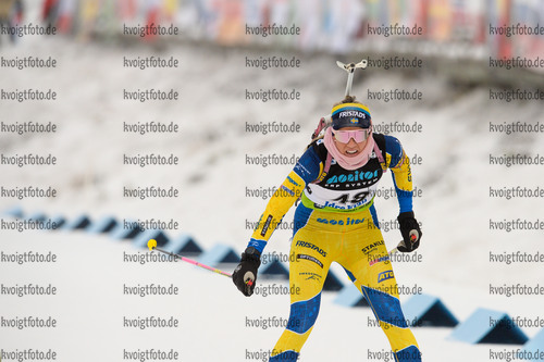 28.11.2021, xetx, Biathlon IBU Cup Idre, Pursuit Women, v.l. Ingela Andersson (SWEDEN)