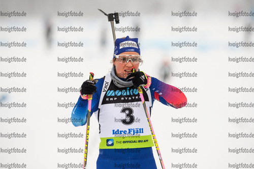 28.11.2021, xetx, Biathlon IBU Cup Idre, Pursuit Women, v.l. Irene Cadurisch (SWITZERLAND)