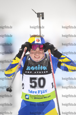 28.11.2021, xetx, Biathlon IBU Cup Idre, Pursuit Women, v.l. Nadiia Bielkina (UKRAINE)