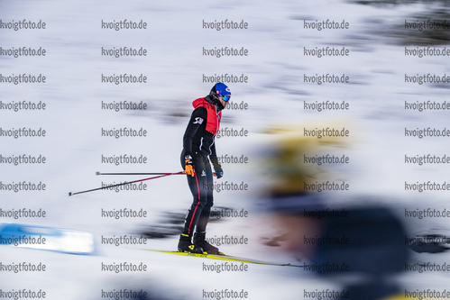 30.11.2021, xkvx, Biathlon IBU World Cup Oestersund, Training Women and Men, v.l. Lisa Theresa Hauser (Austria) in aktion / in action competes