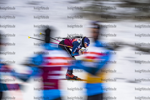 30.11.2021, xkvx, Biathlon IBU World Cup Oestersund, Training Women and Men, v.l. Aita Gasparin (Switzerland) in aktion / in action competes
