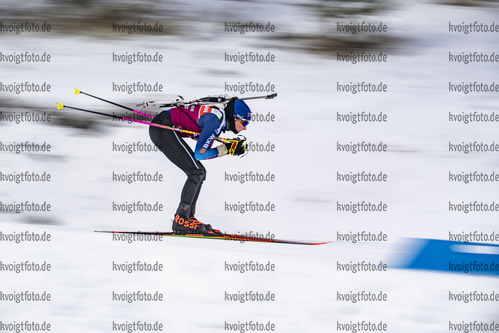30.11.2021, xkvx, Biathlon IBU World Cup Oestersund, Training Women and Men, v.l. Aita Gasparin (Switzerland) in aktion / in action competes