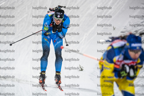 01.12.2021, xkvx, Biathlon IBU World Cup Oestersund, Training Women and Men, v.l. Emilien Jacquelin (France) in aktion / in action competes