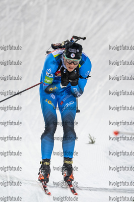 01.12.2021, xkvx, Biathlon IBU World Cup Oestersund, Training Women and Men, v.l. Emilien Jacquelin (France) in aktion / in action competes