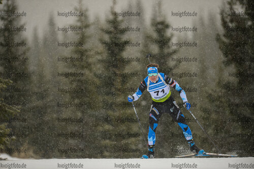 03.12.2021, xetx, Biathlon IBU Cup Sjusjoen, Sprint Men, v.l. Juri Uha (ESTONIA)  / 