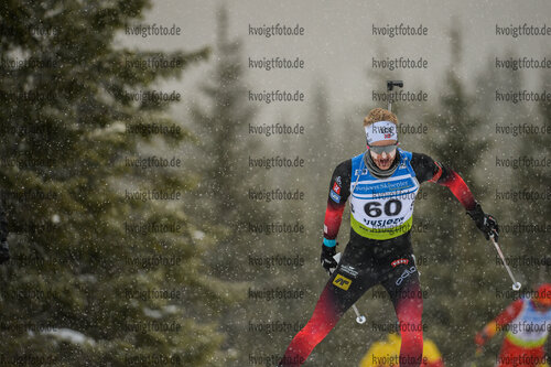 03.12.2021, xetx, Biathlon IBU Cup Sjusjoen, Sprint Men, v.l. Filip Fjeld Andersen (NORWAY)  / 