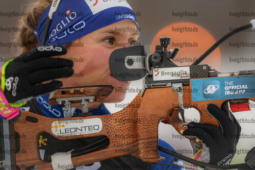 04.12.2021, xetx, Biathlon IBU Cup Sjusjoen, Mass Start Women, v.l. Irene Cadurisch (SWITZERLAND)  / 