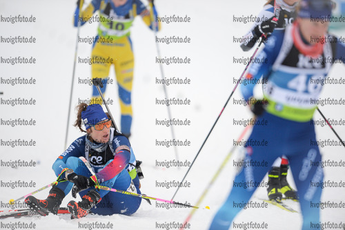 04.12.2021, xetx, Biathlon IBU Cup Sjusjoen, Mass Start Women, v.l. Flurina Volken (SWITZERLAND)  / 