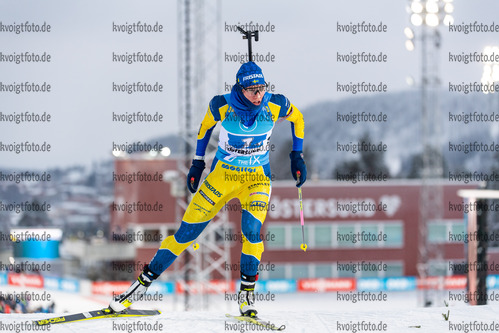 05.12.2021, xkvx, Biathlon IBU World Cup Oestersund, Relay Women, v.l. Hanna Oeberg (Sweden) in aktion / in action competes