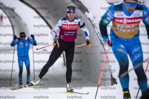 08.12.2021, xkvx, Biathlon IBU World Cup Hochfilzen, Training Women and Men, v.l. Jessica Jislova (Czech Republic) in aktion / in action competes