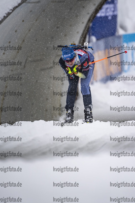 09.12.2021, xkvx, Biathlon IBU World Cup Hochfilzen, Training Women and Men, v.l. Franziska Preuss (Germany) in aktion / in action competes