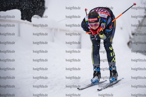 09.12.2021, xkvx, Biathlon IBU World Cup Hochfilzen, Training Women and Men, v.l. Vanessa Voigt (Germany) in aktion / in action competes