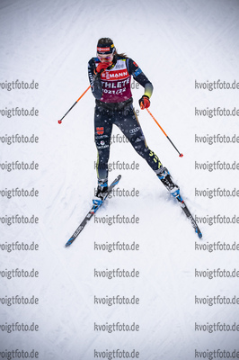09.12.2021, xkvx, Biathlon IBU World Cup Hochfilzen, Training Women and Men, v.l. Vanessa Voigt (Germany) in aktion / in action competes