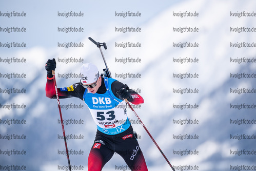 10.12.2021, xkvx, Biathlon IBU World Cup Hochfilzen, Sprint Men, v.l. Johannes Thingnes Boe (Norway) in aktion / in action competes
