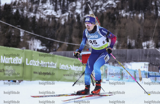 10.12.2021, xmcx, Biathlon IBU Junior Cup Martell, Individual Women, v.l. Lorena Wallimann (Switzerland)  / 
