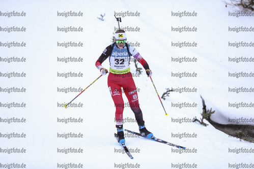 10.12.2021, xmcx, Biathlon IBU Junior Cup Martell, Individual Women, v.l. Lea Rothschopf (Germany)  / 