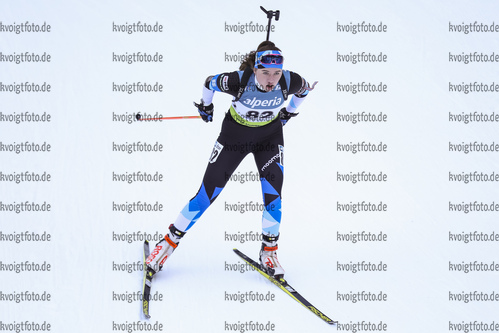 10.12.2021, xmcx, Biathlon IBU Junior Cup Martell, Individual Women, v.l. Eliisabet Bremann (Estonia)  / 