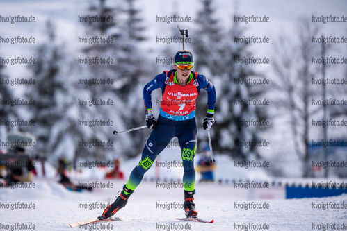 12.12.2021, xkvx, Biathlon IBU World Cup Hochfilzen, Pursuit Women, v.l. Hanna Sola (Belarus) in aktion / in action competes