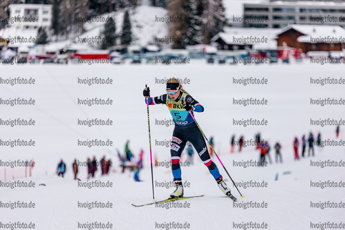 12.12.2021, xljkx, Cross Country FIS World Cup Davos, 10km Women, v.l. Katerina Janatova (Czechia)  / 
