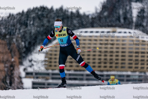 12.12.2021, xljkx, Cross Country FIS World Cup Davos, 10km Women, v.l. Petra Novakova (Latvia)  / 