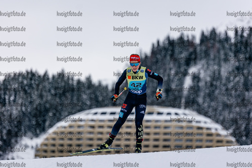 12.12.2021, xljkx, Cross Country FIS World Cup Davos, 10km Women, v.l. Katharina Hennig (Germany)  / 