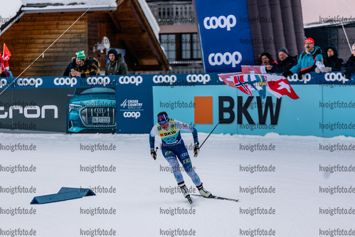 12.12.2021, xljkx, Cross Country FIS World Cup Davos, 10km Women, v.l. Katri Lylynpera (Finland)  / 