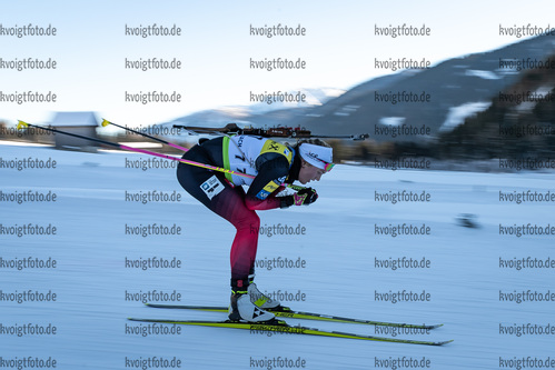16.12.2021, xlukx, Biathlon IBU Cup Obertilliach, Individual Women, v.l. Eline Grue (Norway)  / 