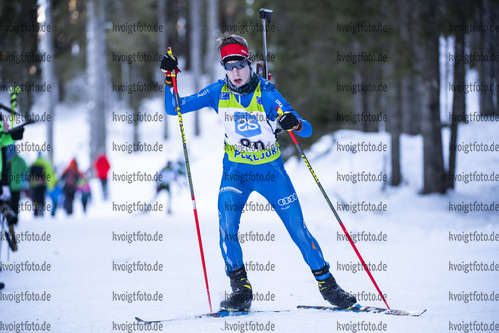 18.12.2021, xsoex, Biathlon Alpencup Pokljuka, Sprint Men, v.l. Lukas Fohr (Germany)  / 