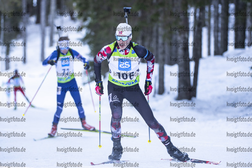 18.12.2021, xsoex, Biathlon Alpencup Pokljuka, Sprint Men, v.l. Thomas Marchl (Austria)  / 