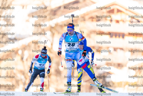 19.12.2021, xkvx, Biathlon IBU World Cup Le Grand Bornand, Mass Start Women, v.l. Ivona Fialkova (Slovakia) in aktion / in action competes