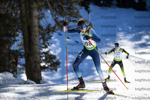 19.12.2021, xsoex, Biathlon Alpencup Pokljuka, Sprint Men, v.l. Phillip Spoetter  (Germany)  / 