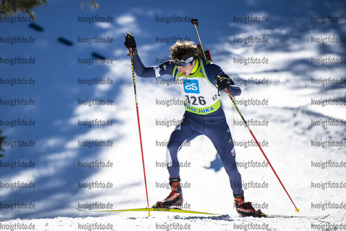 19.12.2021, xsoex, Biathlon Alpencup Pokljuka, Sprint Men, v.l. Anej Skof  (Slovenia)  / 