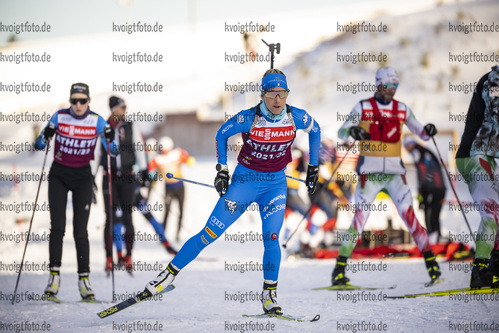 06.01.2022, xkvx, Biathlon IBU World Cup Oberhof, Training Women and Men, v.l. Federica Sanfilippo (Italy) in aktion / in action competes