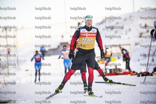 06.01.2022, xkvx, Biathlon IBU World Cup Oberhof, Training Women and Men, v.l. Norway / Norwegian Ski Technician in aktion / in action competes