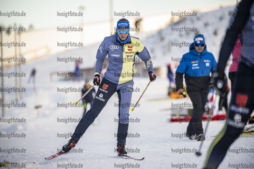 06.01.2022, xkvx, Biathlon IBU World Cup Oberhof, Training Women and Men, v.l. Vanessa Hinz (Germany) in aktion / in action competes