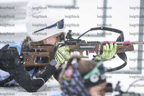 07.01.2022, xsoex, Biathlon Deutschlandpokal Notschrei, Sprint Women, v.l. Unknown / Unbekannt  / 