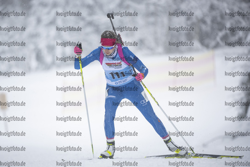 07.01.2022, xsoex, Biathlon Deutschlandpokal Notschrei, Sprint Women, v.l. Anna Krinninger (Germany)  / 