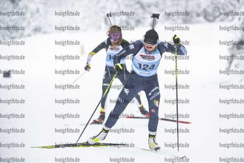 07.01.2022, xsoex, Biathlon Deutschlandpokal Notschrei, Sprint Women, v.l. Luise Born (Germany)  / 